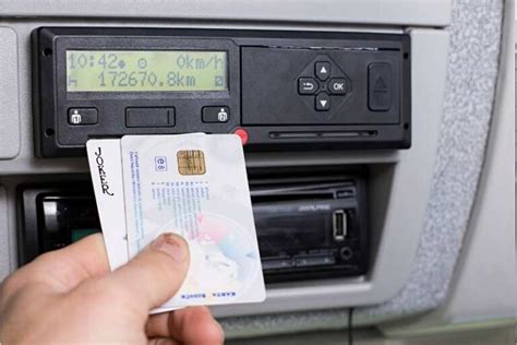 digital tachograph smart card cost|check tacho card online.